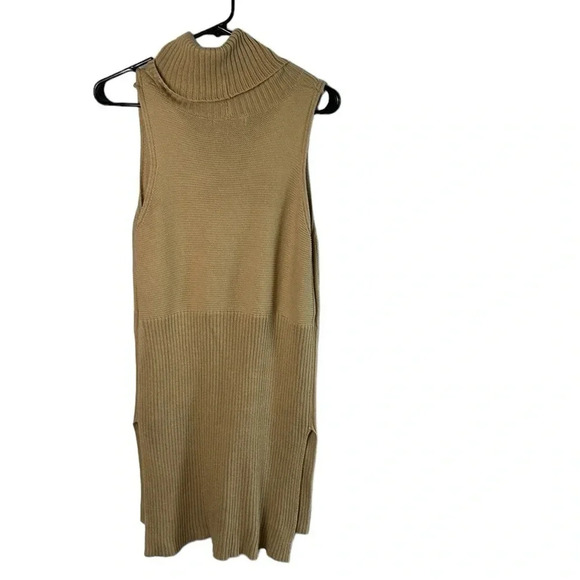 VTG Sweater dress,chunky rib knit ,turtleneck,size 10. Retro,boho,70’ vibe - Picture 5 of 13